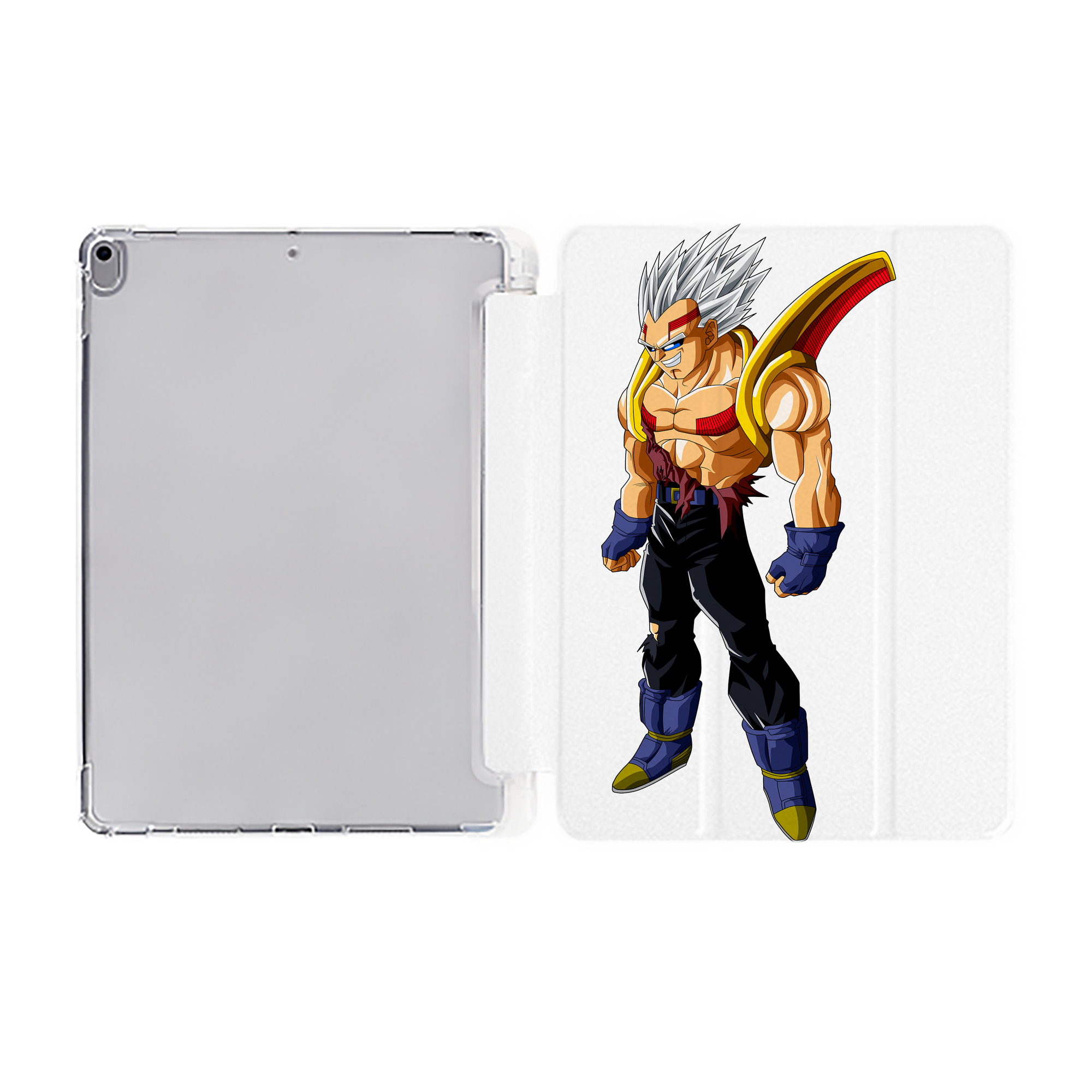 （画像用） ドラゴンボール DRAGON BALL IPad ケース ペン収納付き 三つ折りスタンド PUレザー×シリコン 対応機種9.5/10.5/10.9インチ